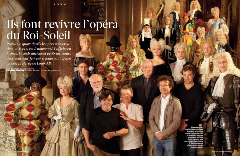 Double page Fig Mag ‟ATYS ‟  Opéra comique 